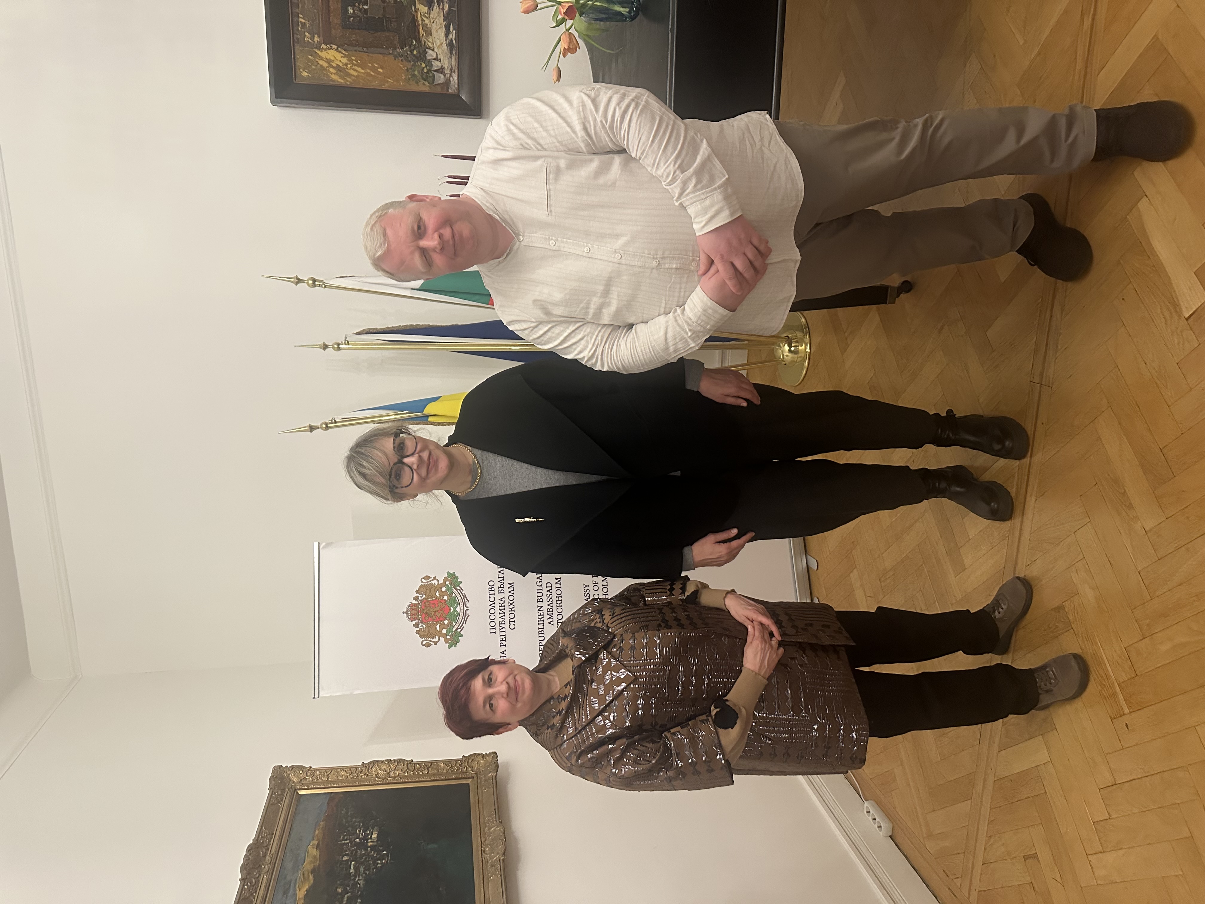 Среща на Сдружението „Асоциация за инсулт и афазия“ с представители на българската общност в Швеция